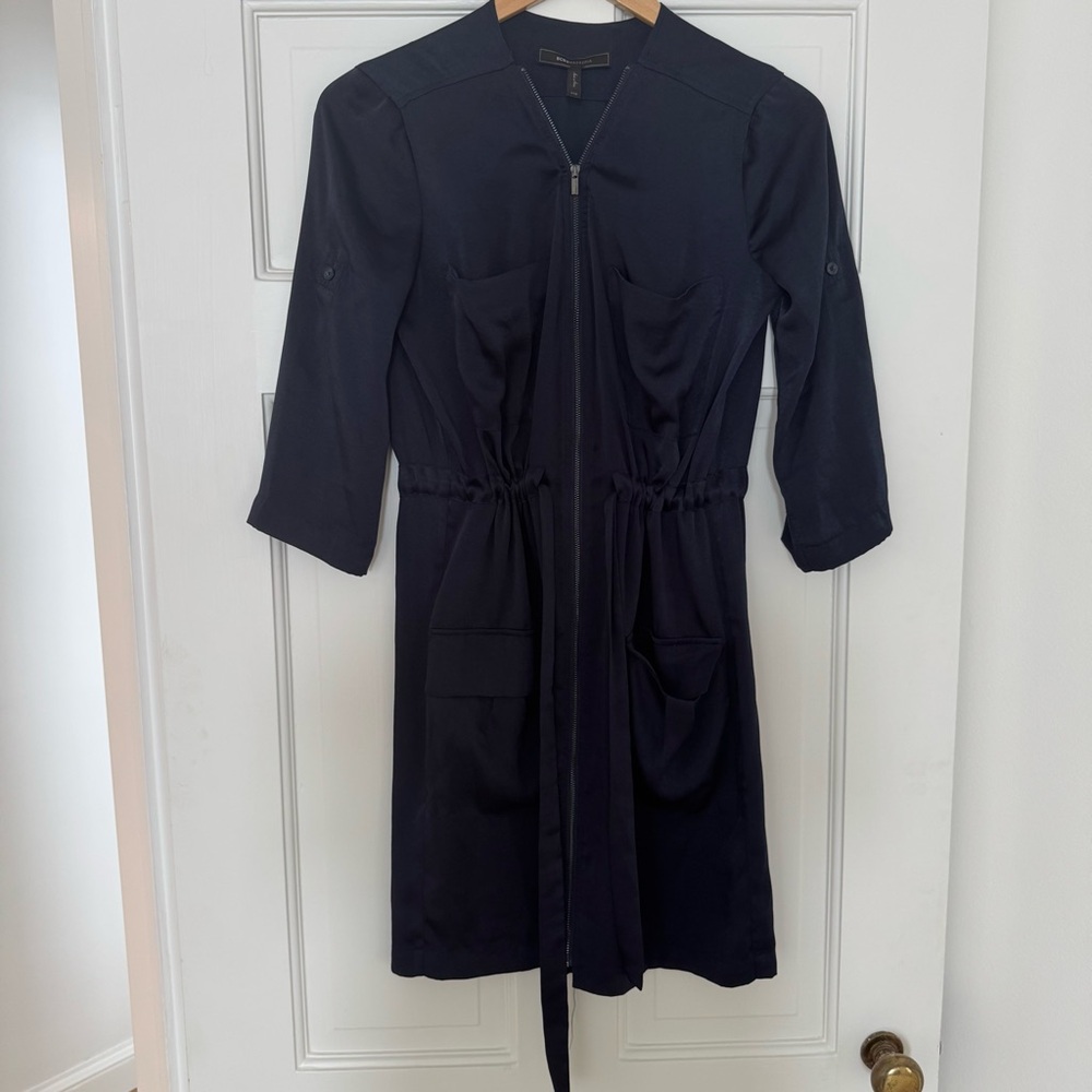 BCBG Elegant NAVY Women's Dress XXS